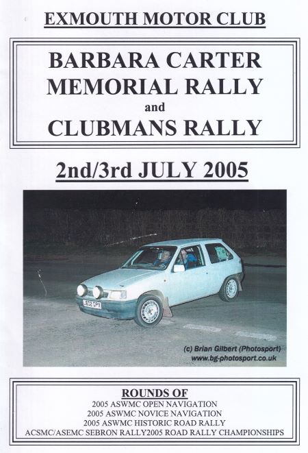 Barbara Carter Memorial Rally 2005
