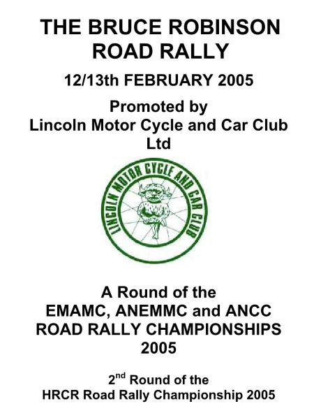 Bruce Robinson Memorial Rally 2005