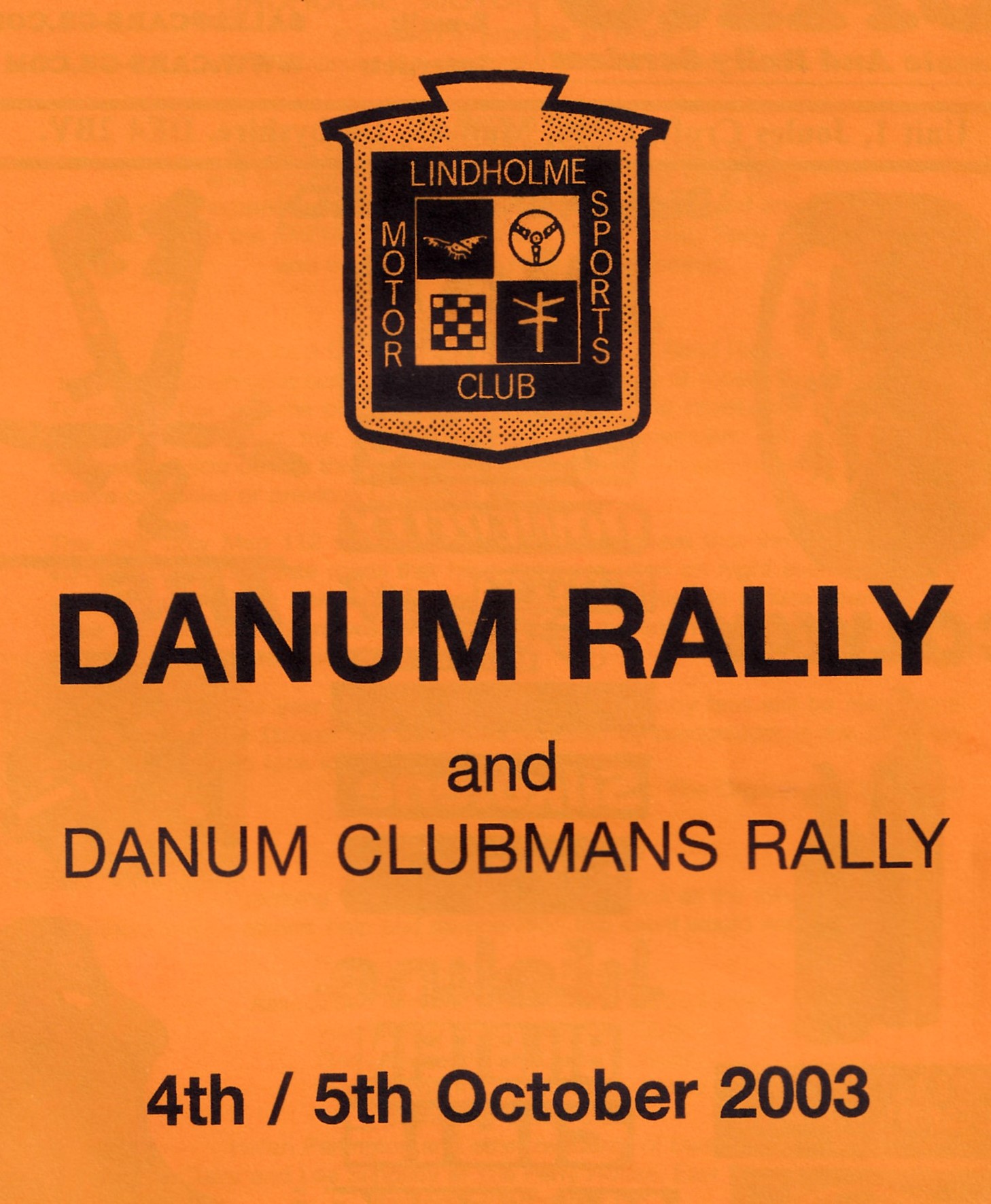 Danum Rally 2003