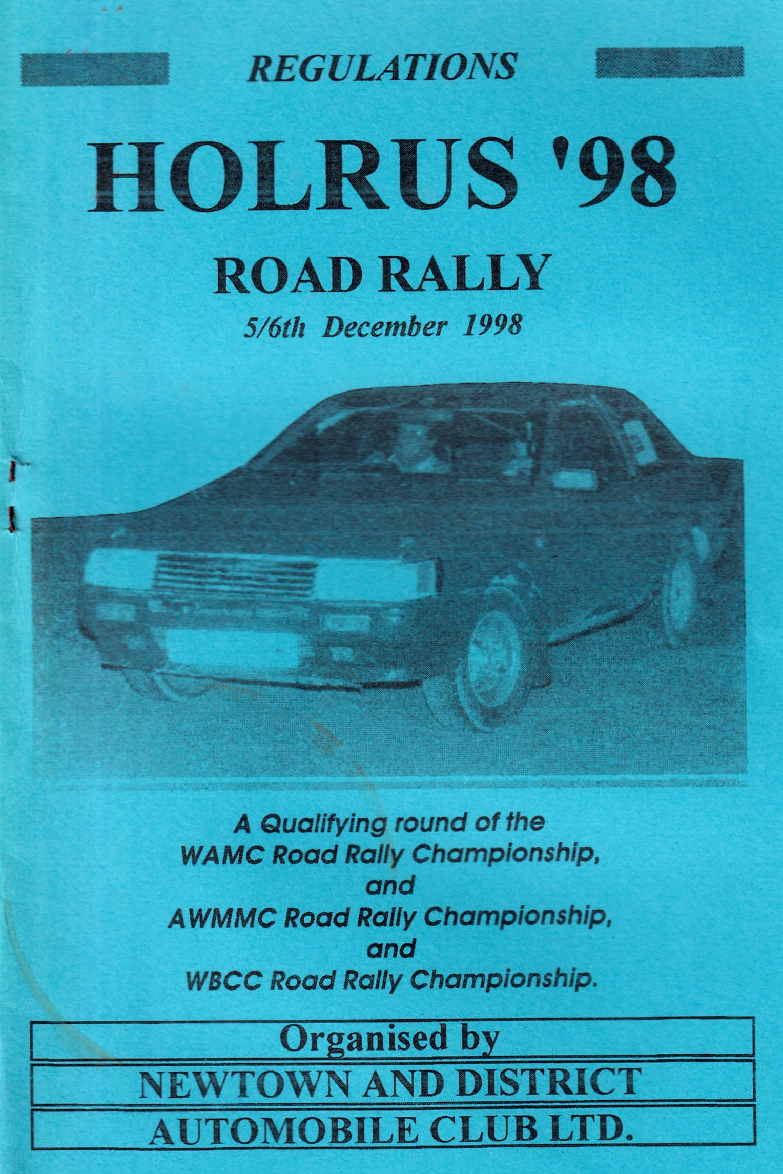 Holrus '98 Road Rally
