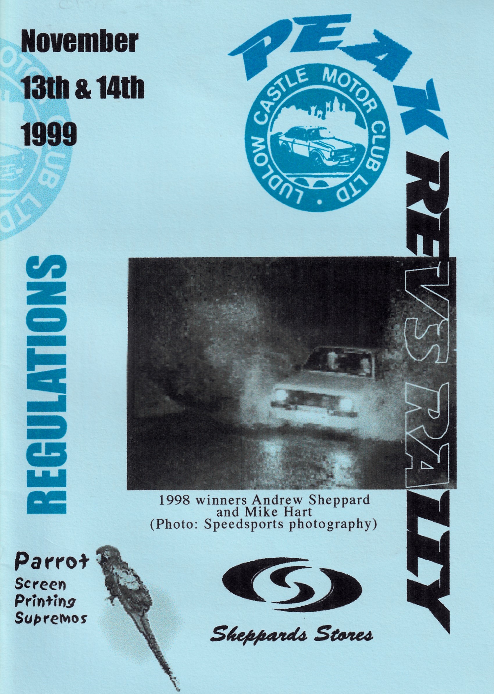Peak Revs Rally 1999