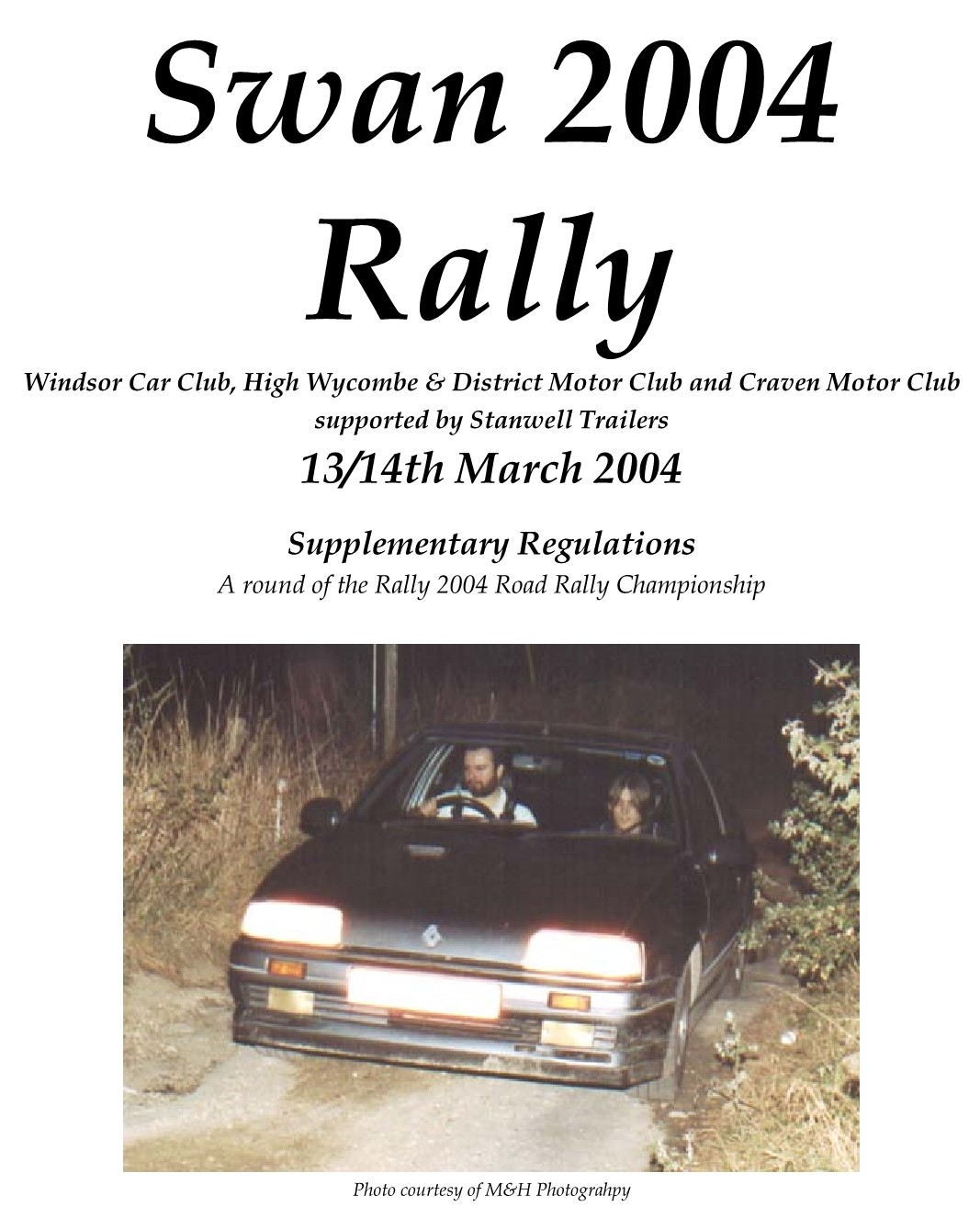 Swan 2004 Rally