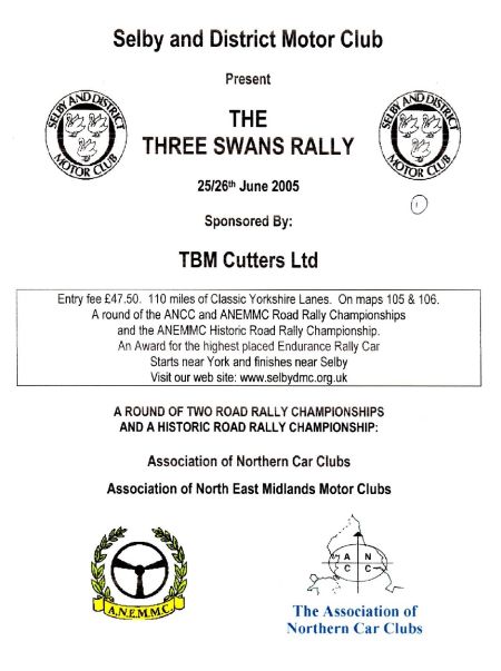 Three Swans Rally 2005