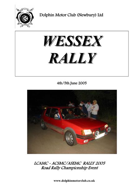 Wessex Road Rally 2005
