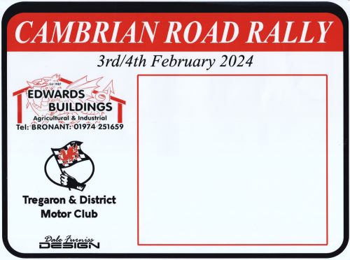 Cambrian Road Rally 2024