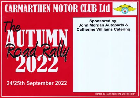 Autumn Road Rally 2022