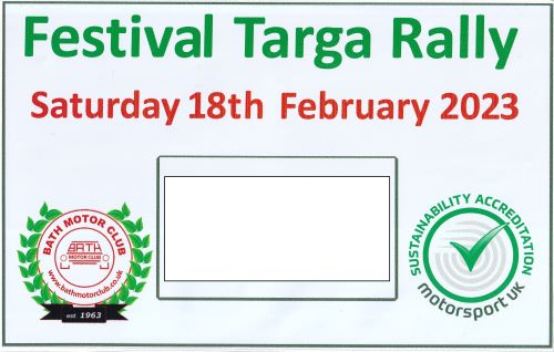Bath Festival Targa Rally 2023