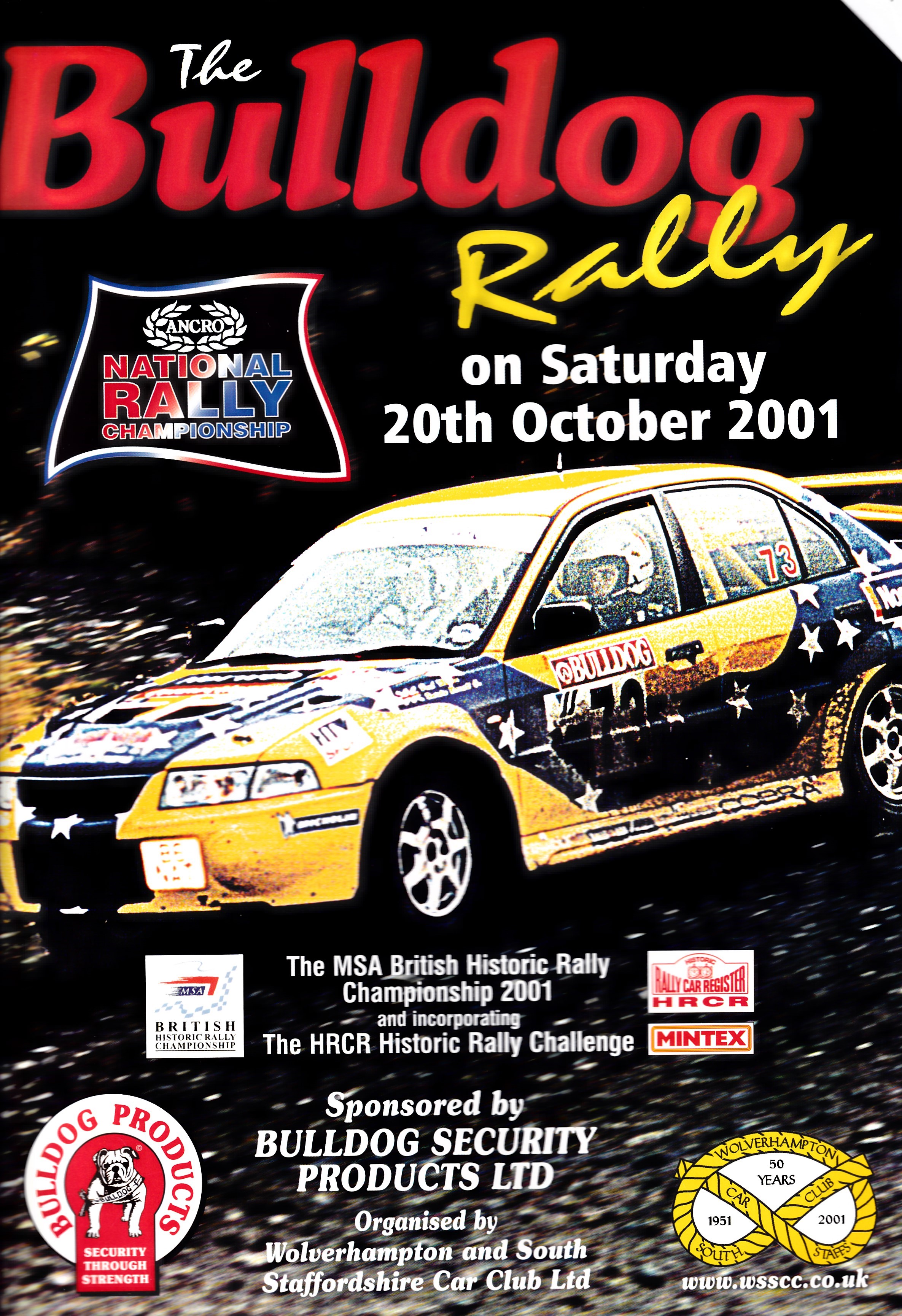 Bulldog Clubman Rally 2001