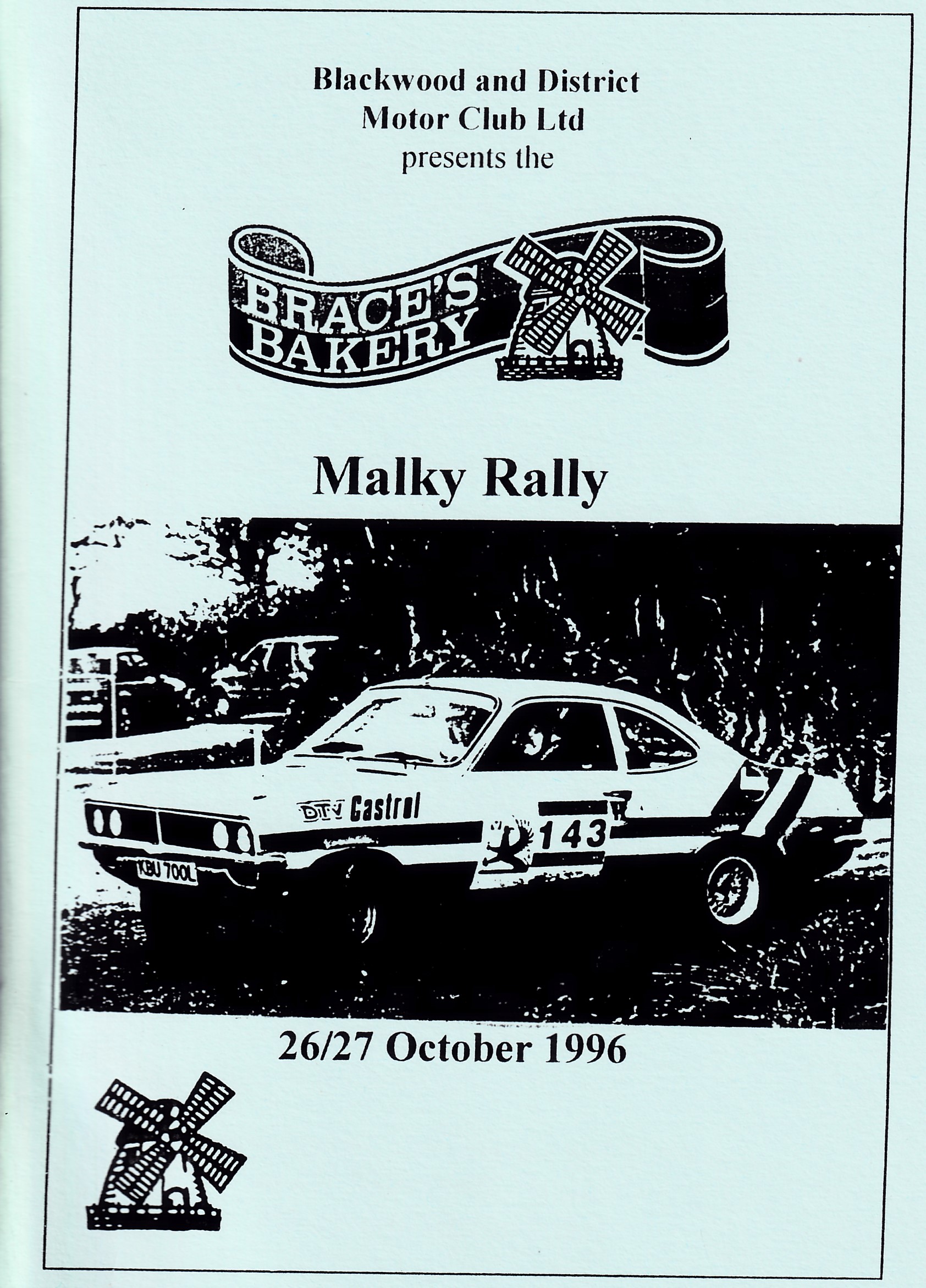 Malky Road Rally Rally 1996