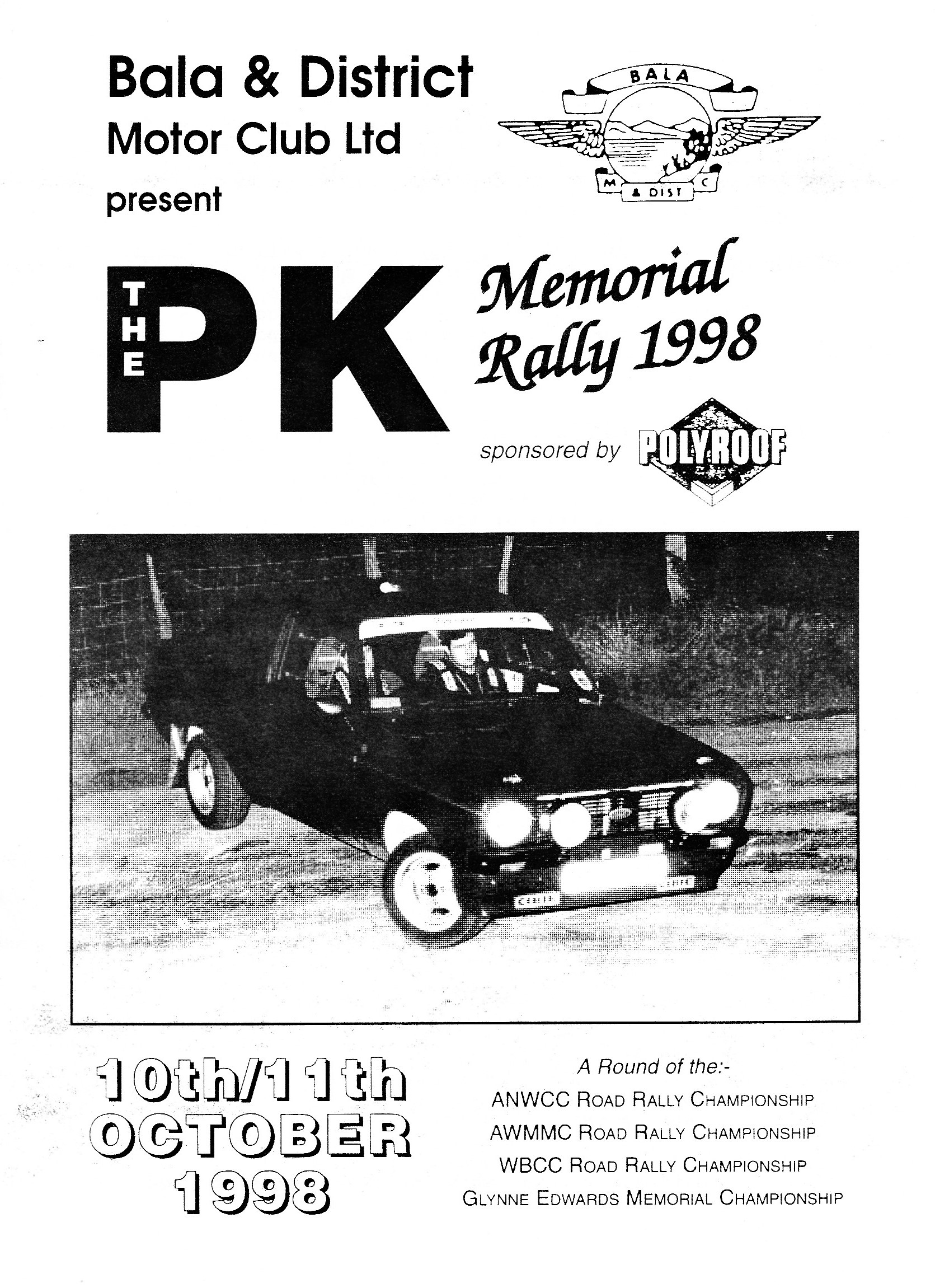 PK Memorial Rally 1998