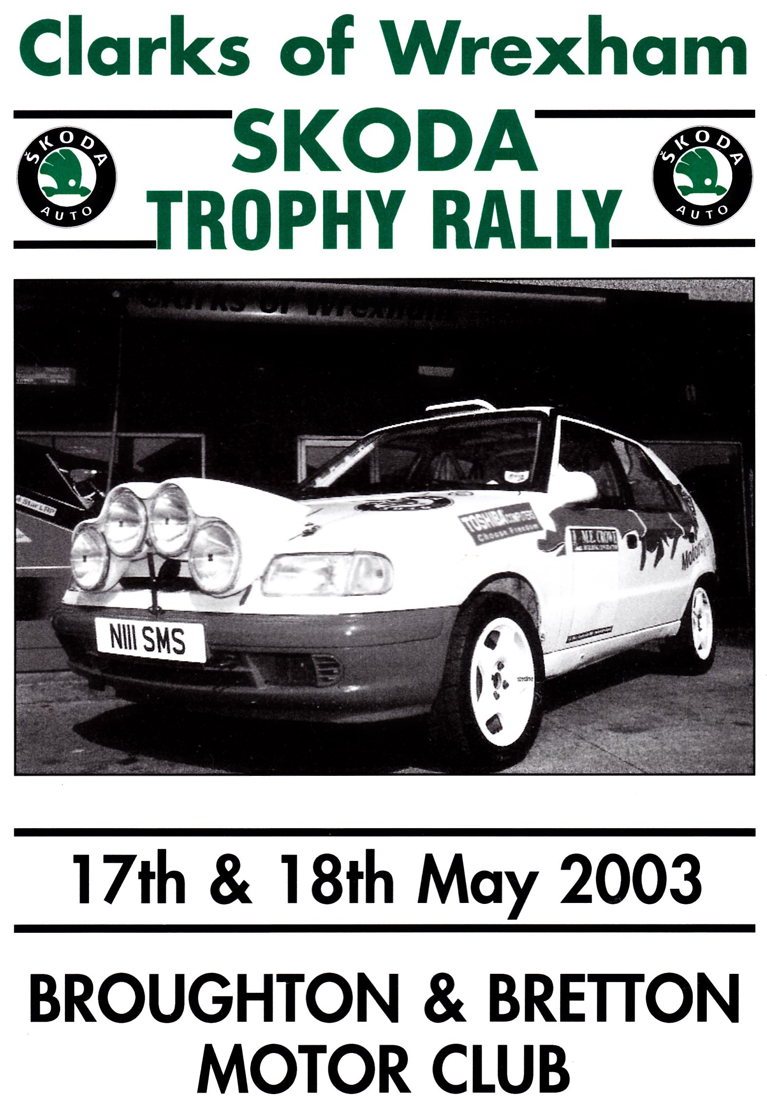 Skoda Trophy Road Rally 2003
